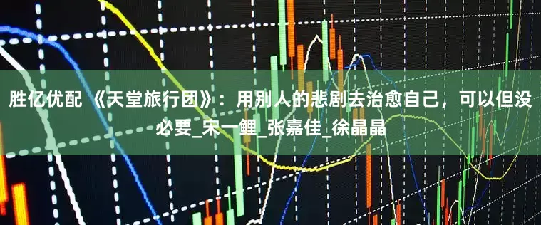 胜亿优配 《天堂旅行团》：用别人的悲剧去治愈自己，可以但没必要_宋一鲤_张嘉佳_徐晶晶