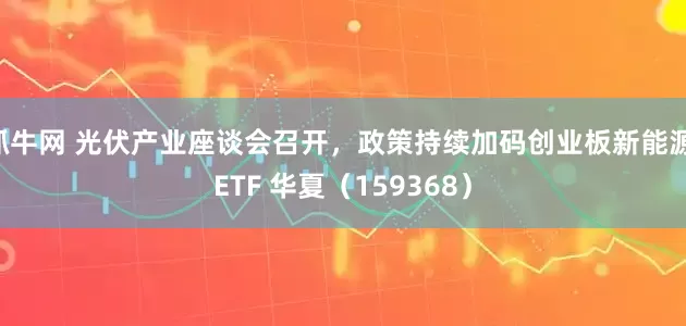 抓牛网 光伏产业座谈会召开，政策持续加码创业板新能源 ETF 华夏（159368）